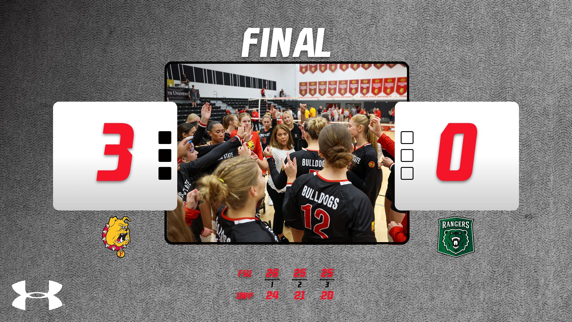 #16 Ferris State Volleyball Registers Big Road Sweep Over Parkside