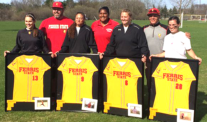 WATCH: Ferris State Softball Senior Day Ceremony 2016