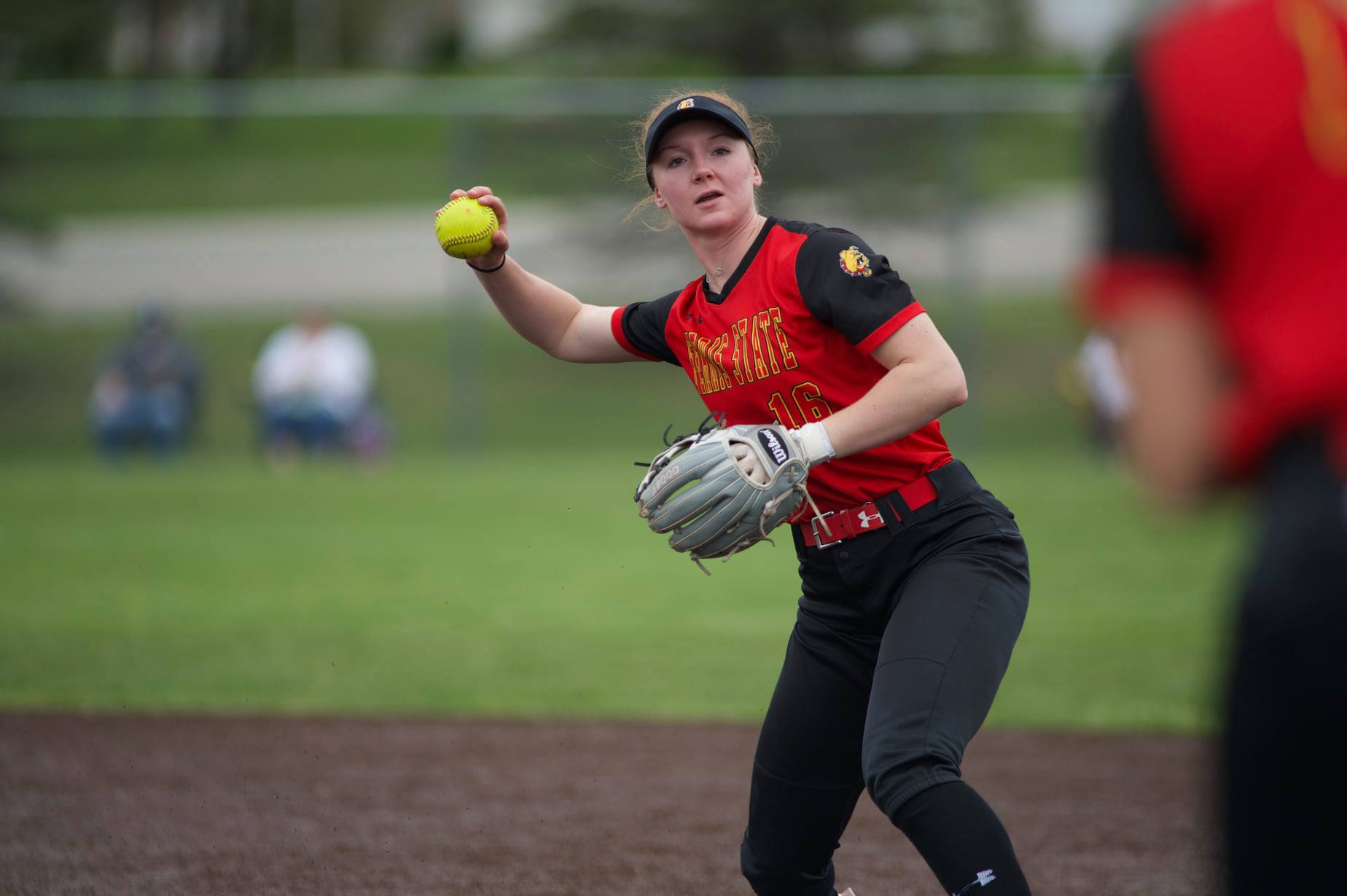 Bulldog Softball Garners West Michigan Split For Second Consecutive Day