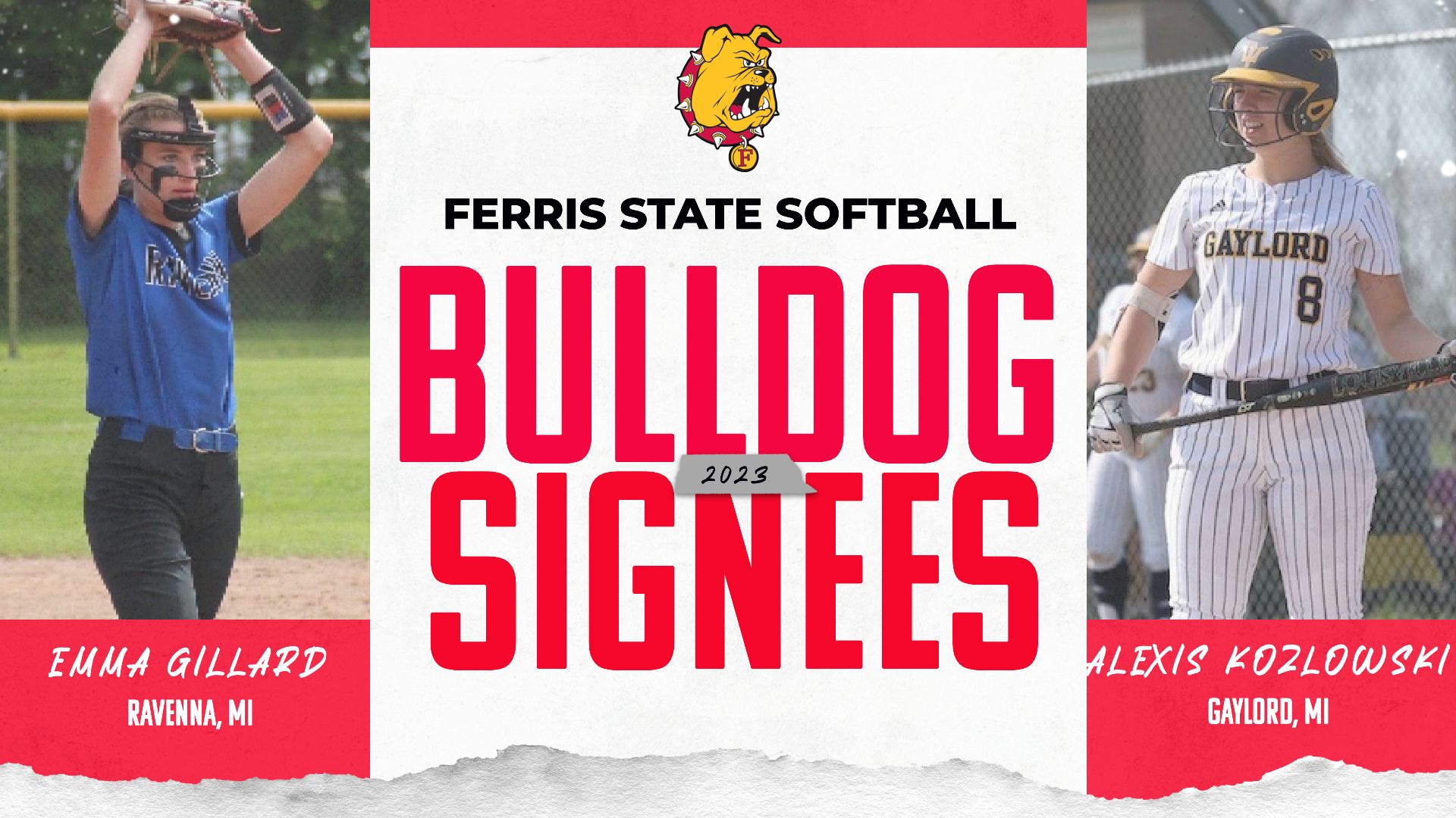 Bulldog Softball Inks Two Talented In-State Prep Student-Athletes