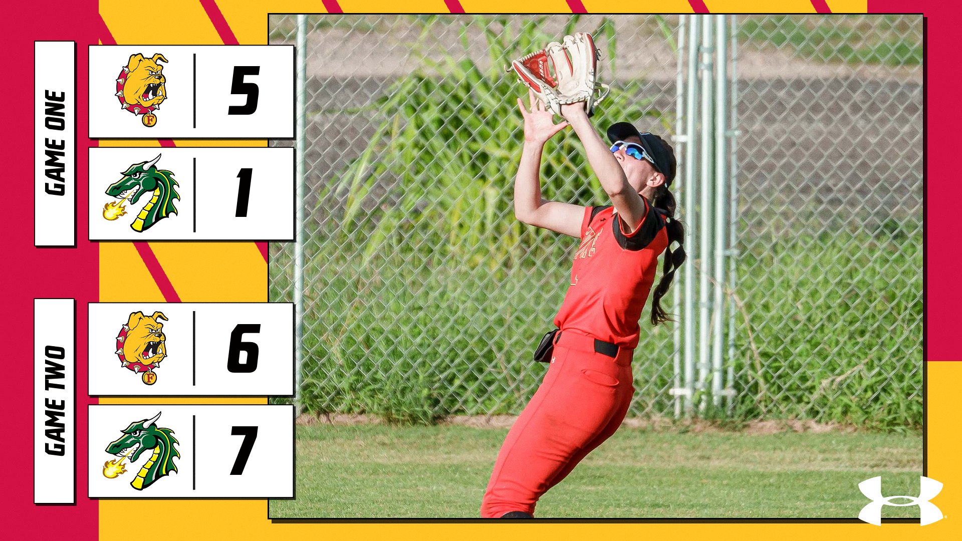 Ferris State Posts Non-League Regional Split Against Tiffin At The Rosemont Dome