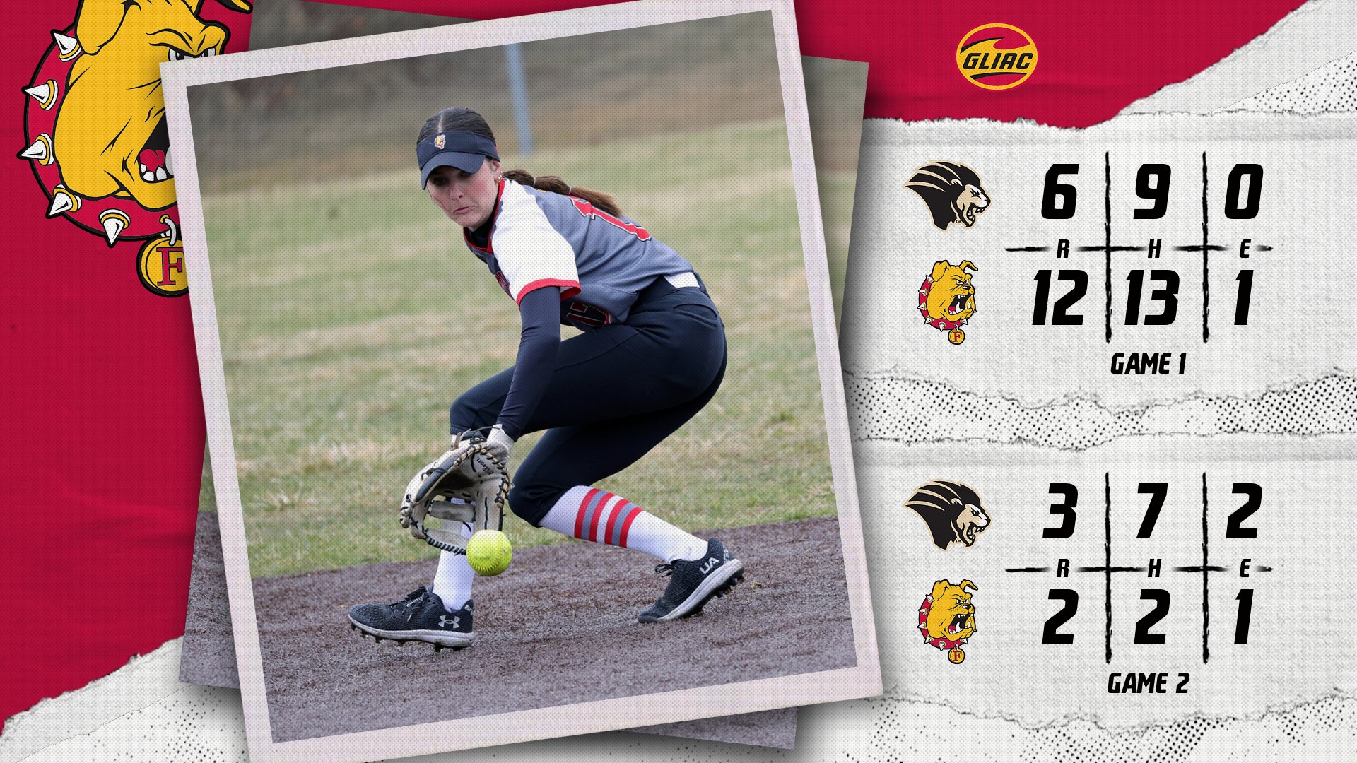 Ferris State Earns Split In First Home Action Of The 2025 Season