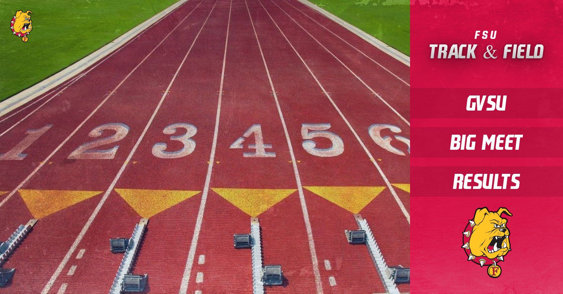 Ferris State Track Squads Wrap Up Action At GVSU Big Meet