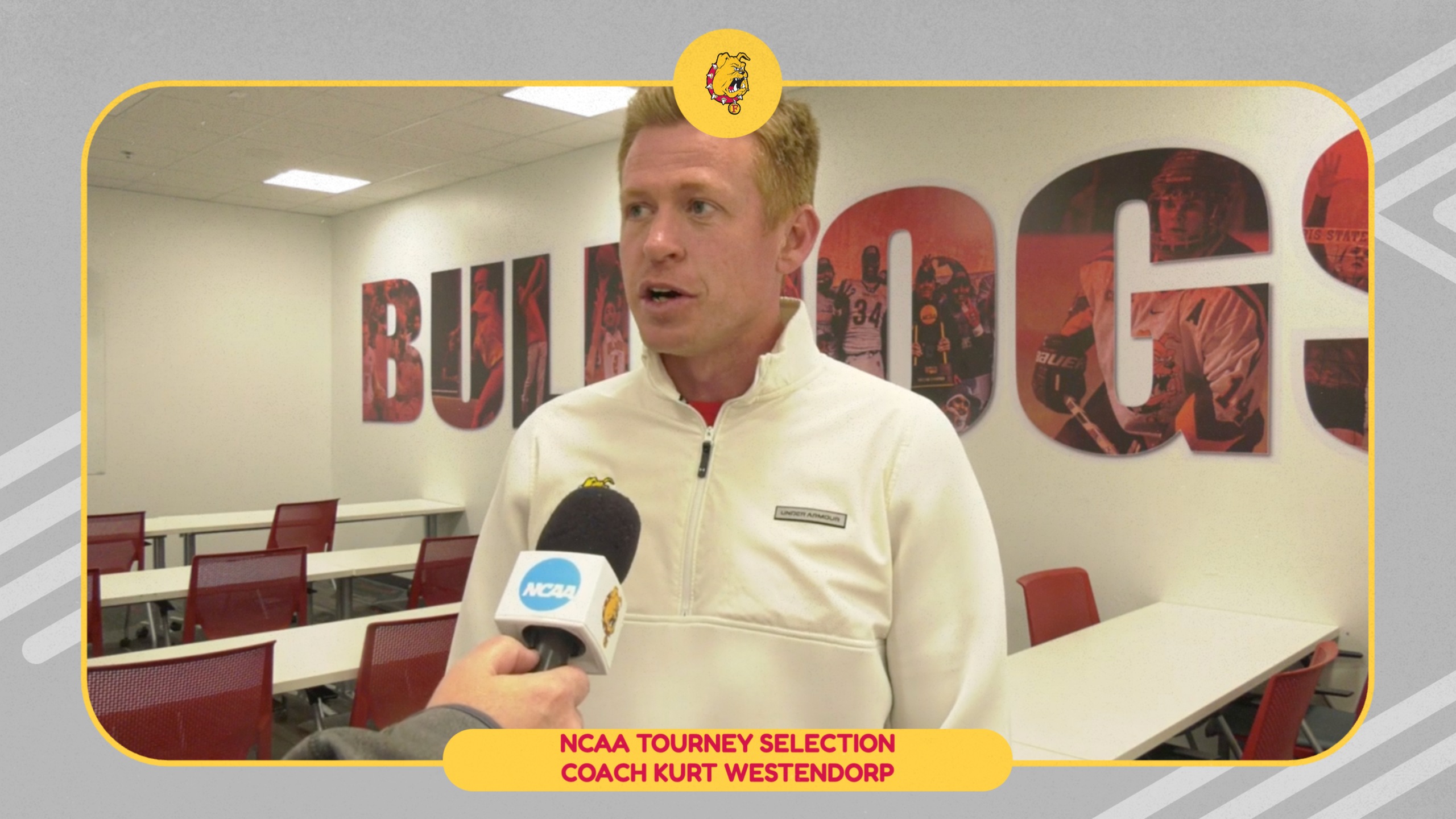 NCAA TOURNEY SELECTION! Coach Kurt Westendorp