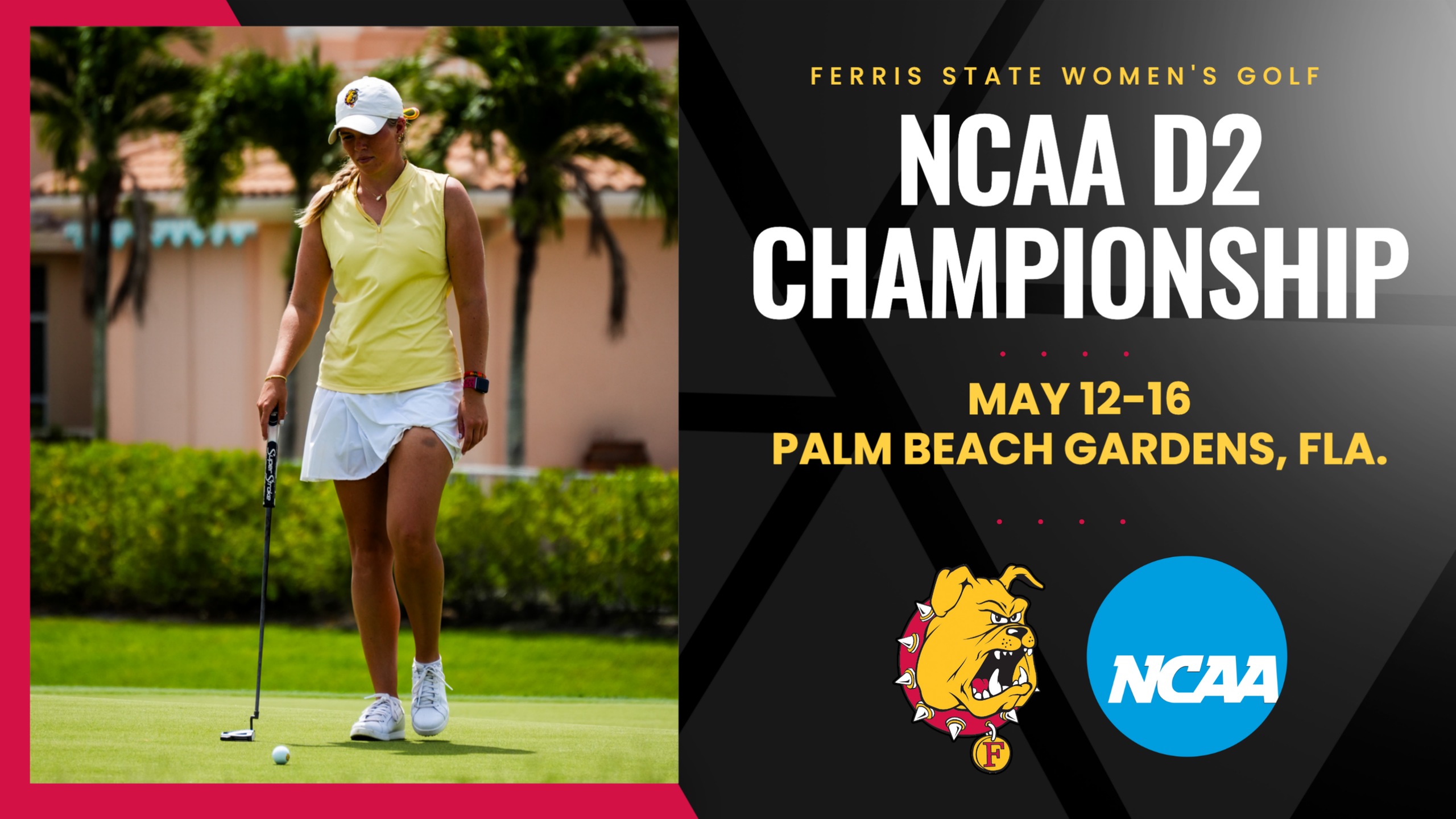 Ferris State Women's Golf Opens Action In NCAA D2 National Championships On Tuesday