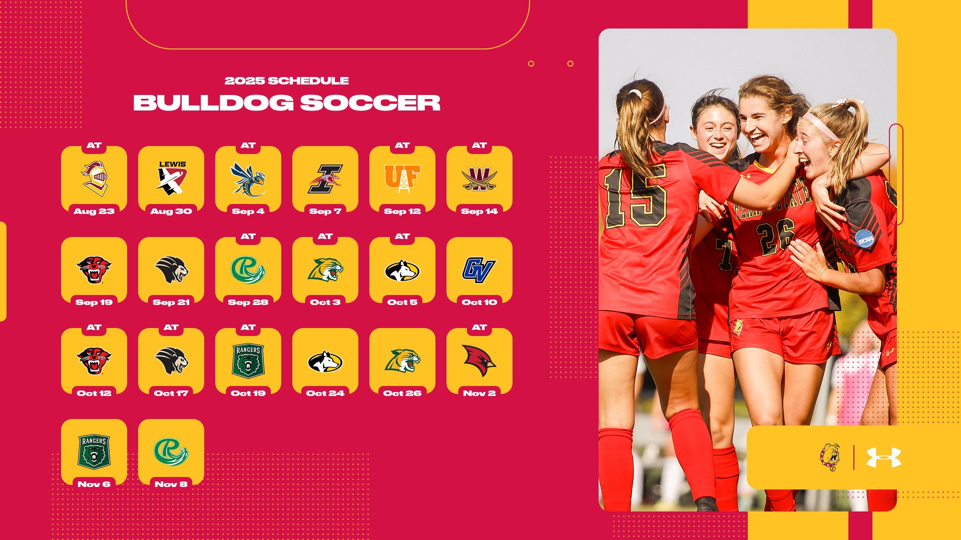 Ferris State Soccer Unveils Challenging 2025 Fall Schedule