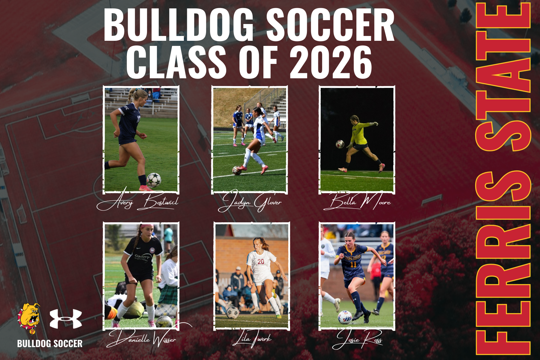 Ferris State Soccer Unveils 2026 Recruiting Class