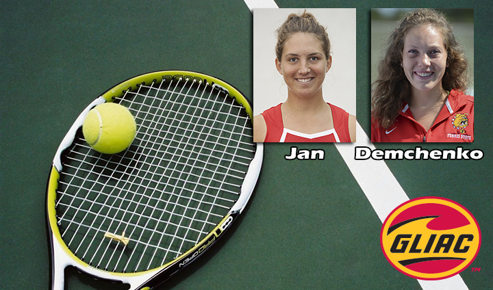 Two Ferris State Women's Tennis Players Claim All-GLIAC Laurels