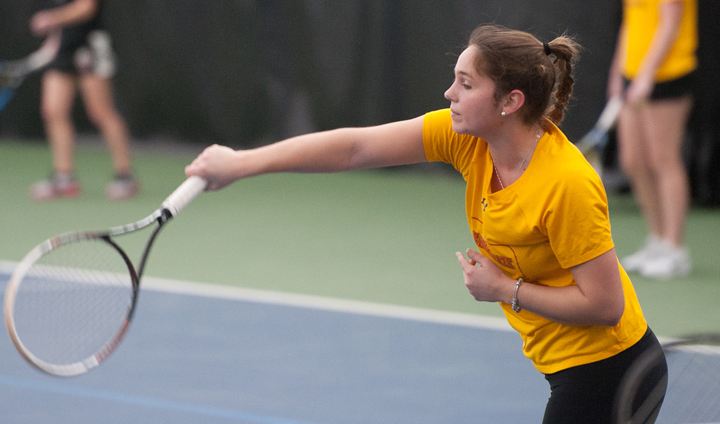 Bulldog Women's Tennis Beats Charleston In Neutral Site Match In Florida