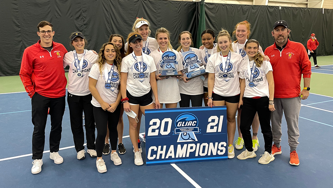 Ferris State Women's Tennis Captures GLIAC Tourney Championship In Thrilling Finish