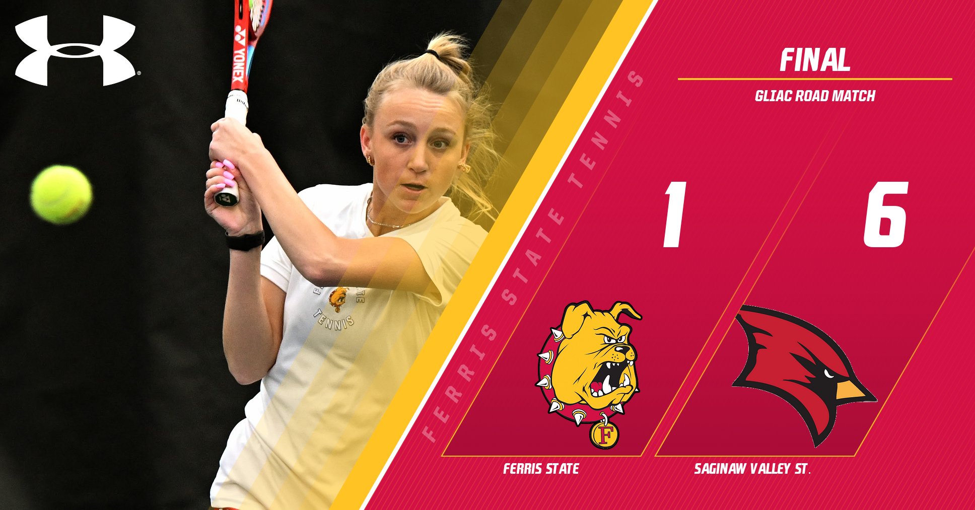 Bulldogs Drop League Road Contest At Saginaw Valley State