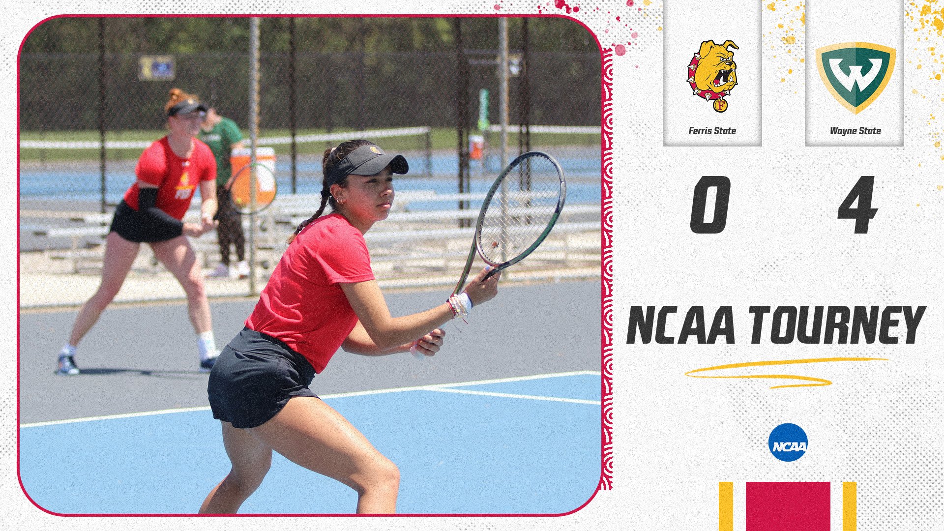 Bulldog Women's Tennis Falls To Wayne State In NCAA Tourney