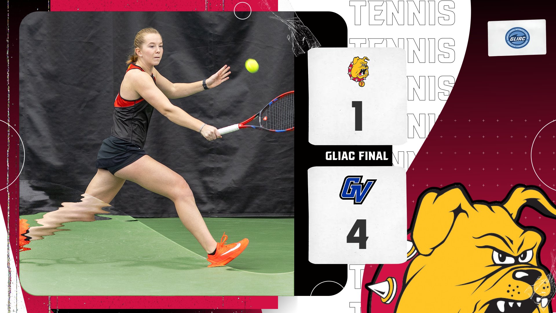 Ferris State Women's Tennis Earns Runner-Up Honors At GLIAC Tournament