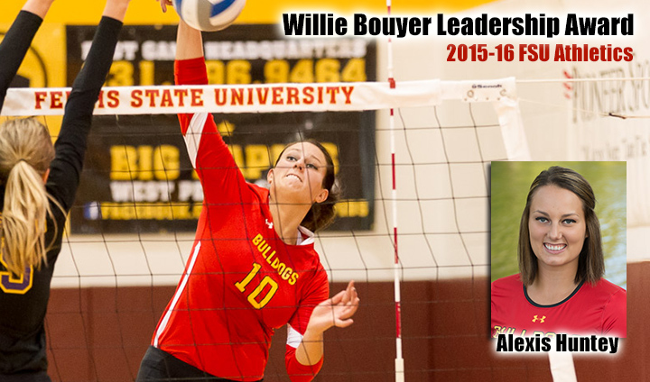 Ferris State Athletics Names Alexis Huntey Recipient Of Willie Bouyer Leadership Award
