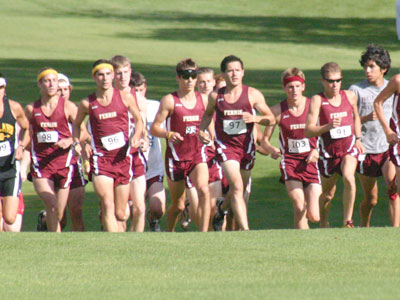 The Ferris State men's team, shown here, is ranked eighth in the regional poll (Photo by Sandy Gholston)