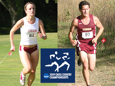 Tina Muir (left) and Tyler Crossman (right) paced the Bulldogs at Saturday's regional (Photos by Sandy Gholston)